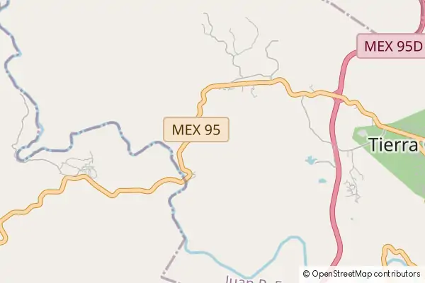 Karte: Tierra Colorada • © OpenStreetMap contributors Karte Tierra Colorada