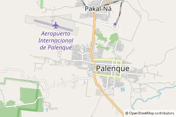 Karte Palenque