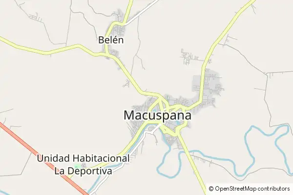 Karte Macuspana