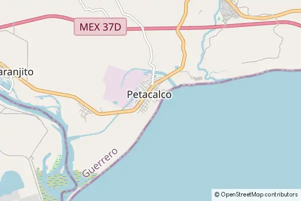 Karte: Petacalco • © OpenStreetMap contributors Karte Petacalco