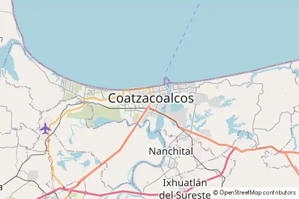 Karte Coatzacoalcos