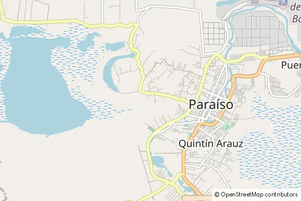 Karte Paraiso
