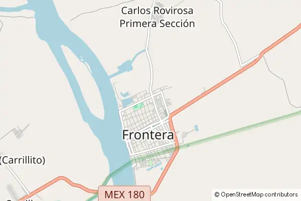 Karte Frontera