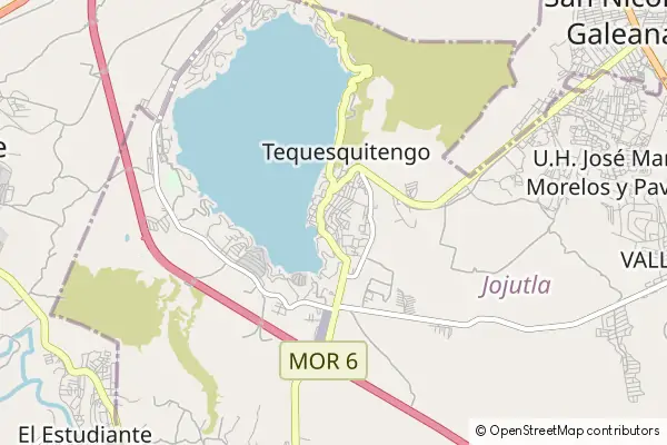 Karte: Tequesquitengo • © OpenStreetMap contributors Karte Tequesquitengo