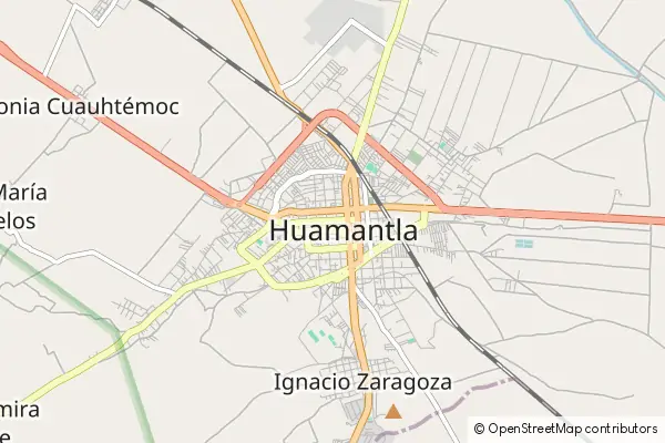Karte Huamantla
