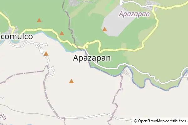 Karte Apazapan