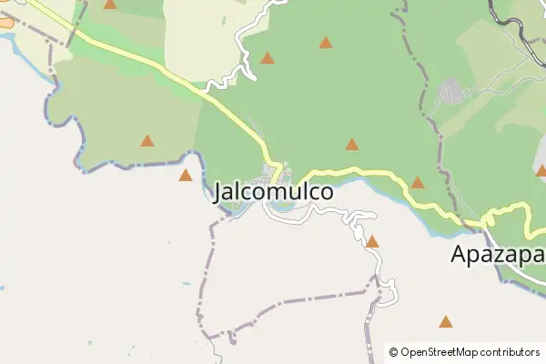 Karte Jalcomulco