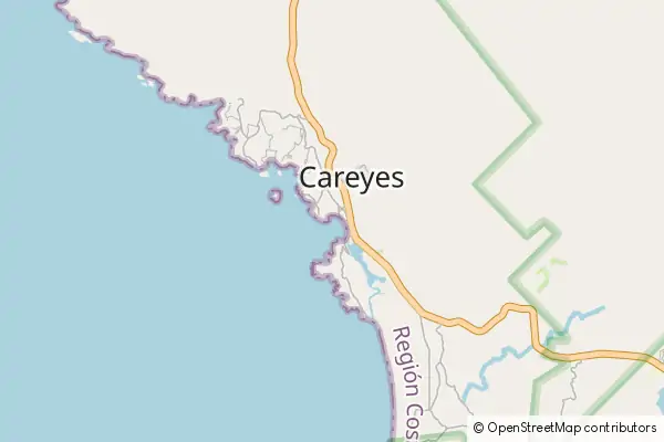 Karte Careyes