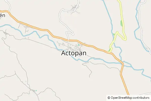 Karte Actopan