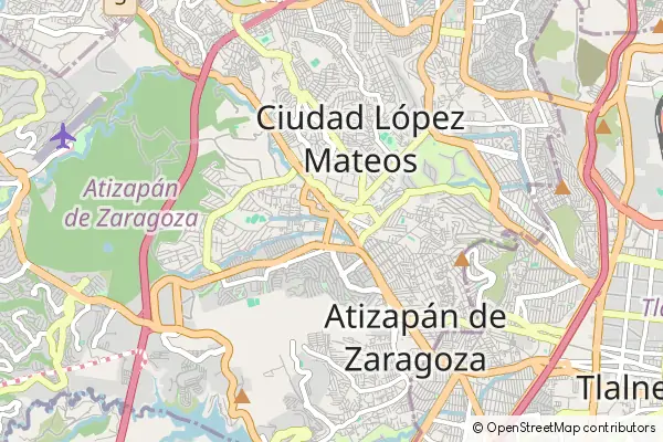 Karte Atizapan de Zaragoza