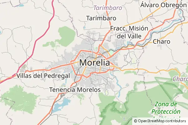 Karte Morelia