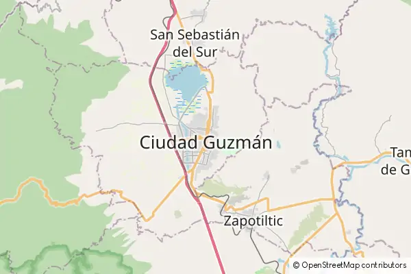 Karte Ciudad Guzmán