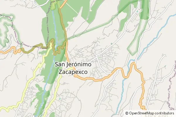 Karte Villa del Carbón