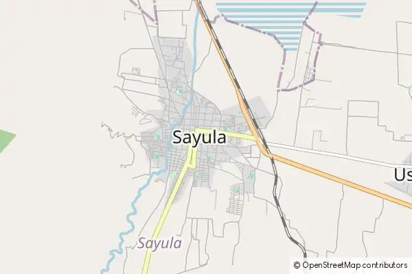 Karte Sayula