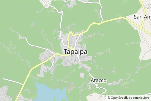 Karte Tapalpa