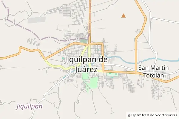 Karte Jiquílpan de Juárez