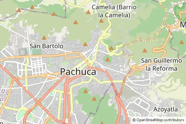 Karte Pachuca