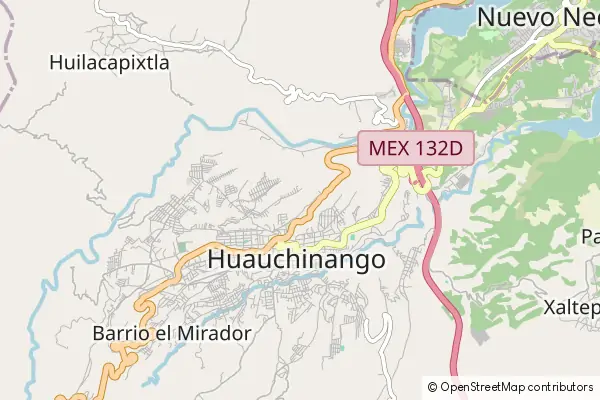 Karte Huauchinango