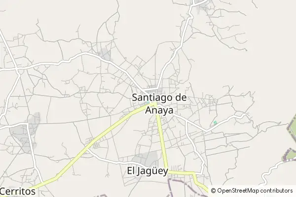 Karte Santiago de Anaya