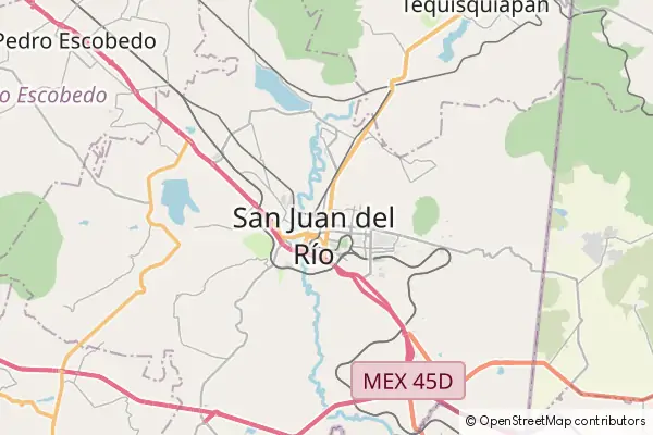 Karte San Juan del Río