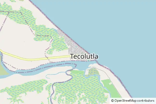 Karte Tecolutla