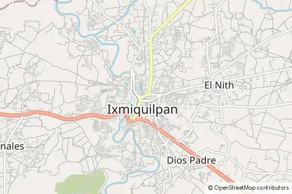Karte Ixmiquilpan