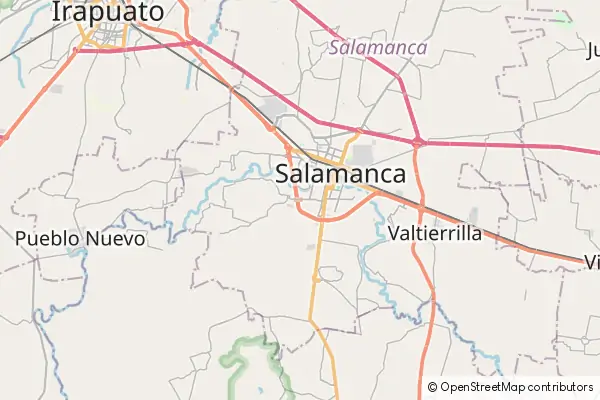 Karte Salamanca