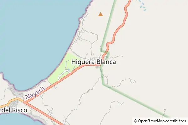 Karte Higuera Blanca