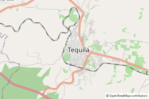 Karte Municipio Tequila