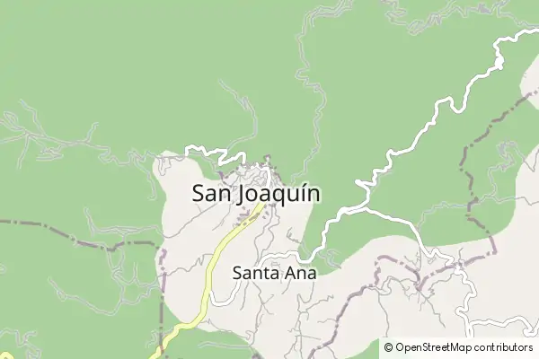 Karte San Joaquín