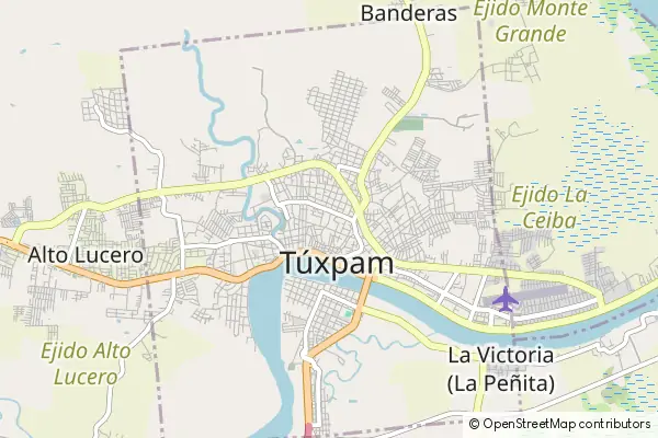 Karte Tuxpan