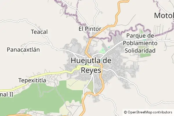 Karte Huejutla de Reyes