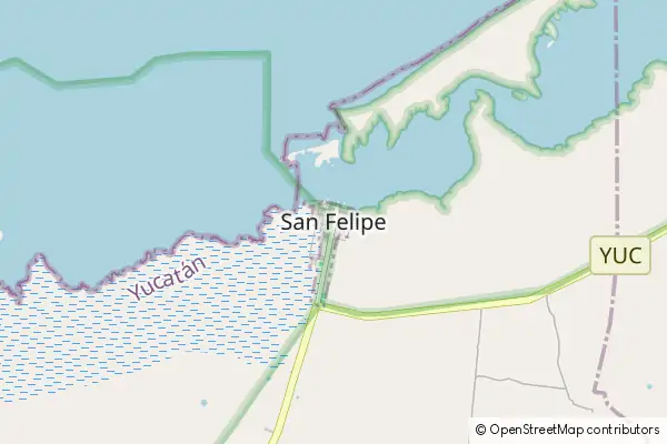 Karte San Felipe