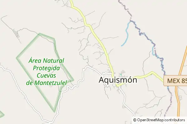 Karte Aquismón