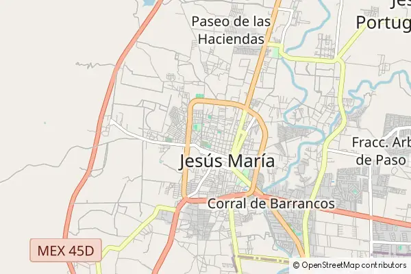 Karte Jesús María