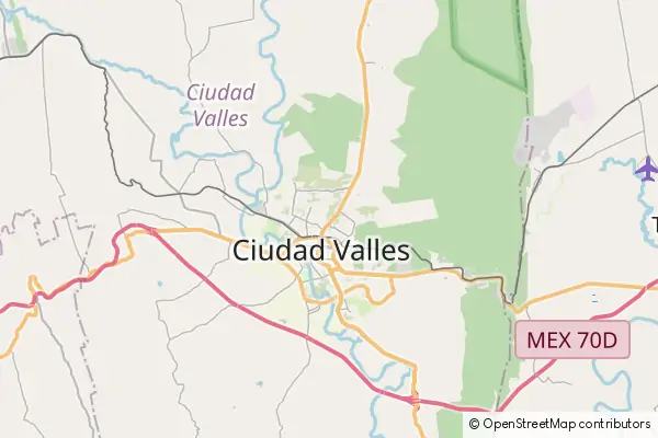 Karte Ciudad Valles