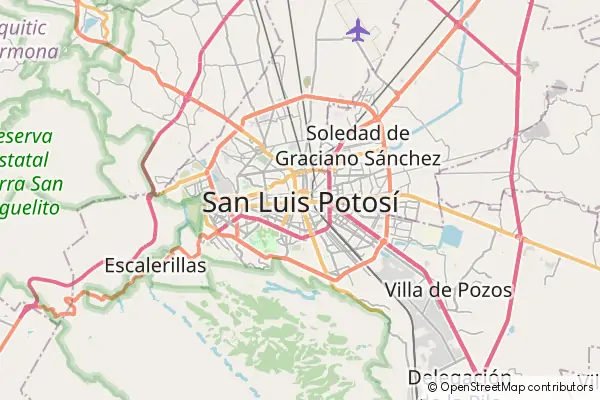 Karte San Luis Potosí