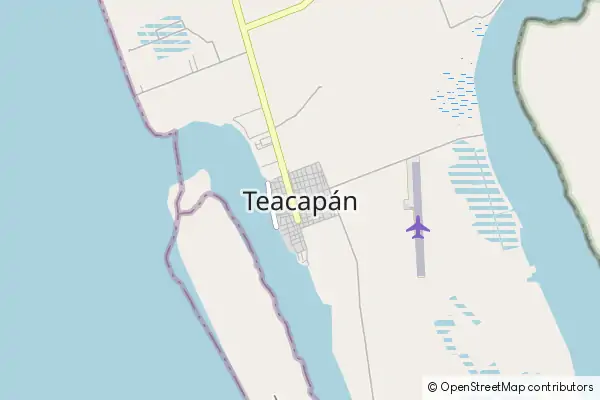 Karte Teacapan