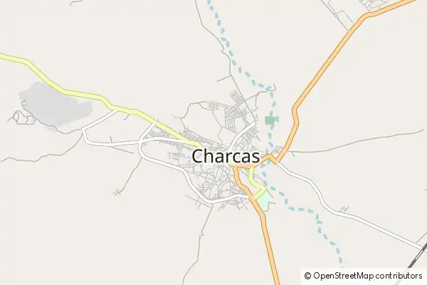 Karte Charcas