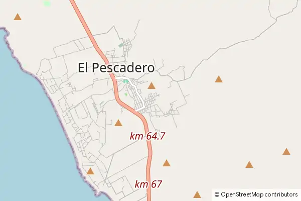 Karte El Pescadero