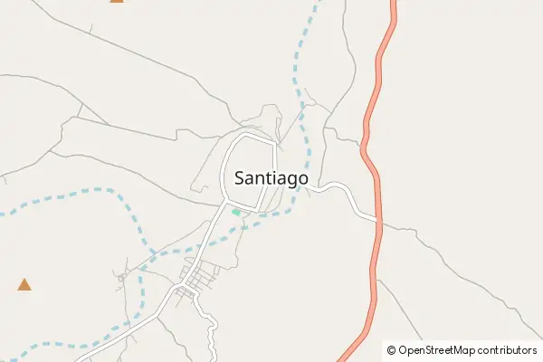 Karte Santiago