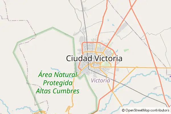 Karte Ciudad Victoria