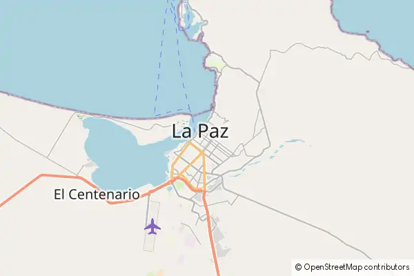 Karte La Paz