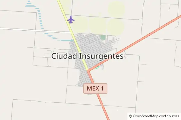 Karte Ciudad Insurgentes