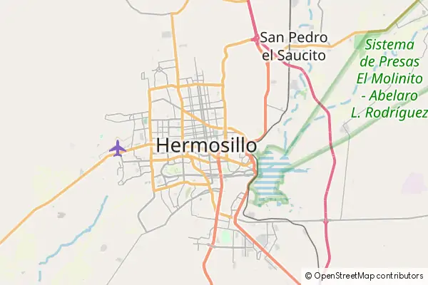 Karte Hermosillo