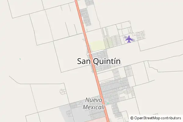 Karte San Quintín