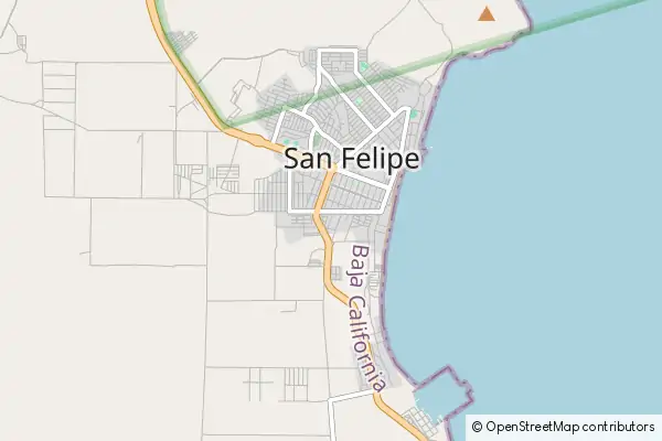 Karte San Felipe