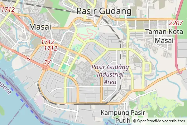 Karte Pasir Gudang