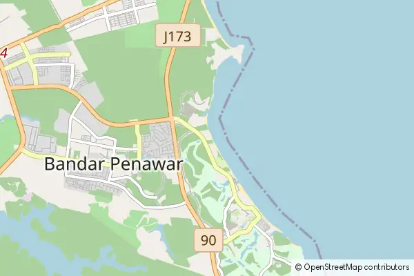 Karte Bandar Penawar