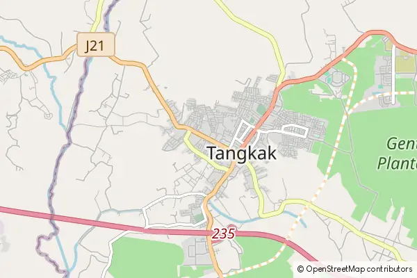 Karte Tangkak